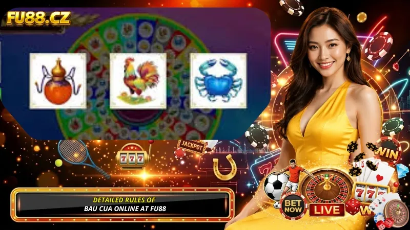Detailed Rules of Bau Cua Online at FU88