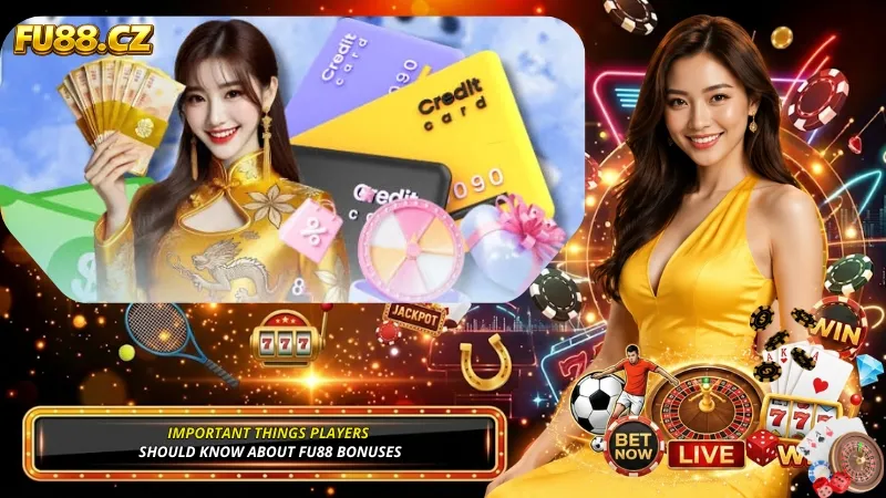 Important Things Players Should Know About FU88 Bonuses