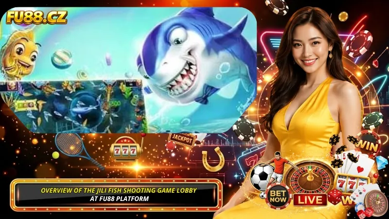 Overview of the JILI Fish Shooting Game Lobby at FU88