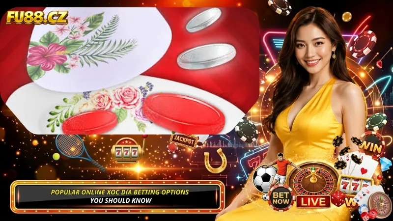 Popular Online Xoc Dia Betting Options You Should Know