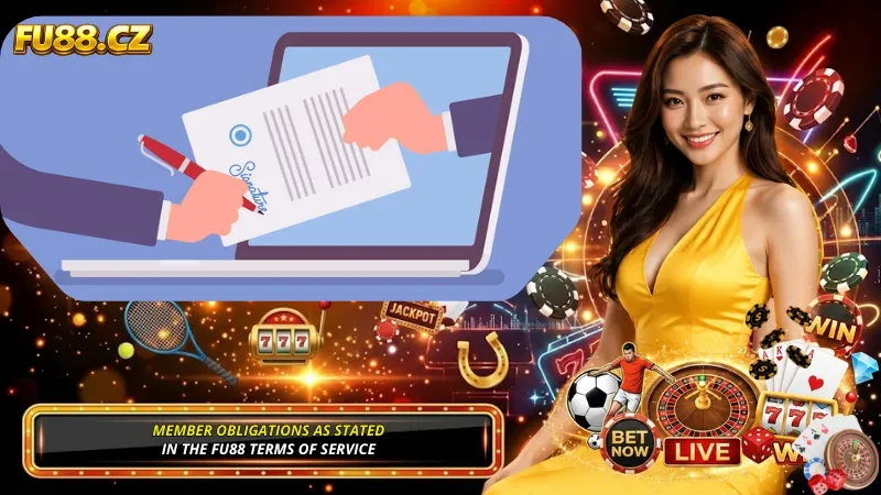 Member obligations as stated in the FU88 terms of service